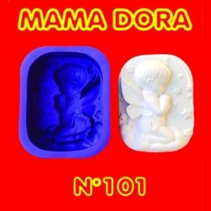 Molde de silicona Angelito nene N°101 xUni MAMA DORA